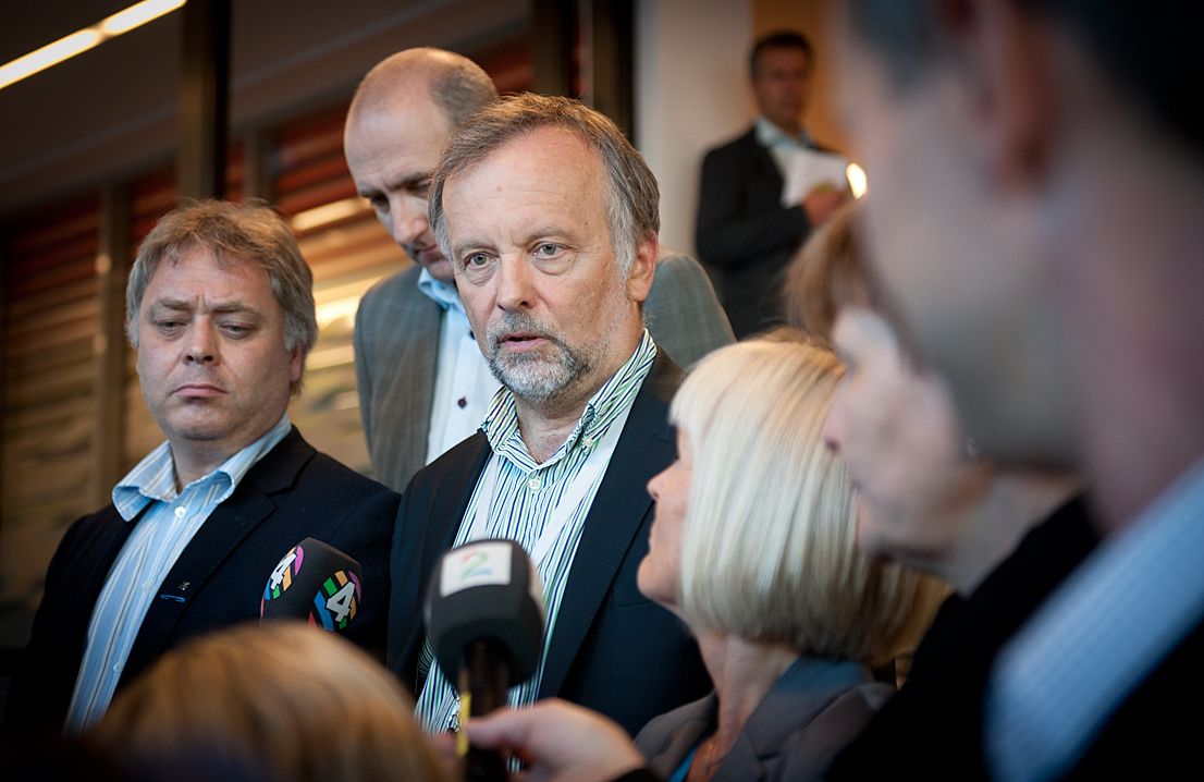 KS forhandlingsleder, Per Kristian Sundnes, sier dette er et av de mest kompliserte oppgjørene han har vært med på. Foto: Lisa Rypeng
