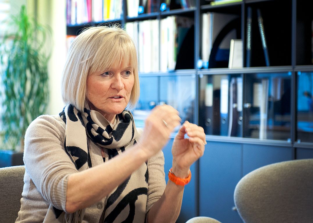 Forbundsleder Ragnhild Lied i Utdanningsforbundet er bekymret. Foto: Terje Lien