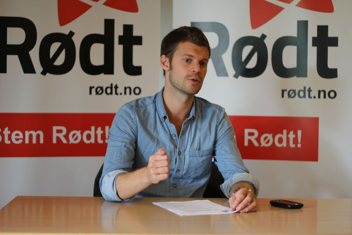 Rødt-leder og bystyrerepresentant Bjørnar Moxnes mener han ikke har gjort noe galt. Foto: Brage Aronsen