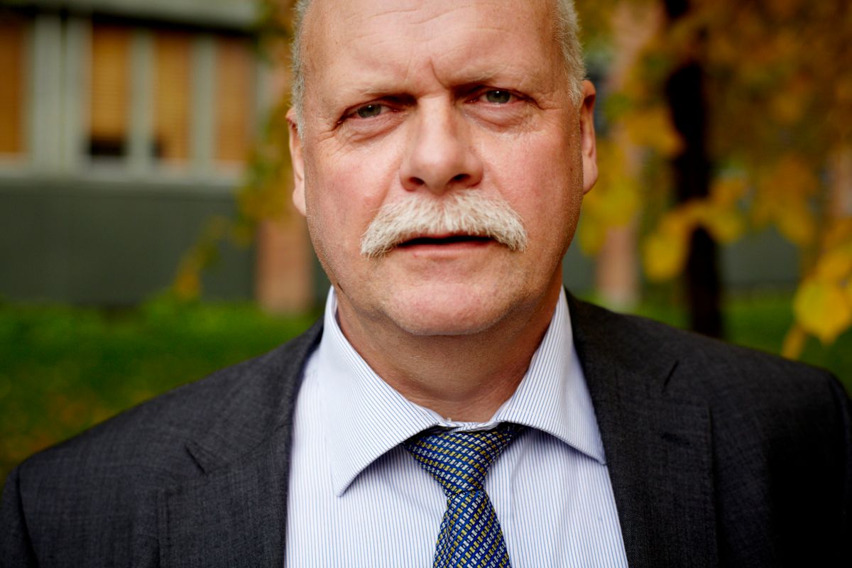 - Vi hever oss over kritikken fra kunstnere, sier ordfører Jann-Arne Løvdahl (Ap) i Vefsn. Foto: Eivind H. Natvig.