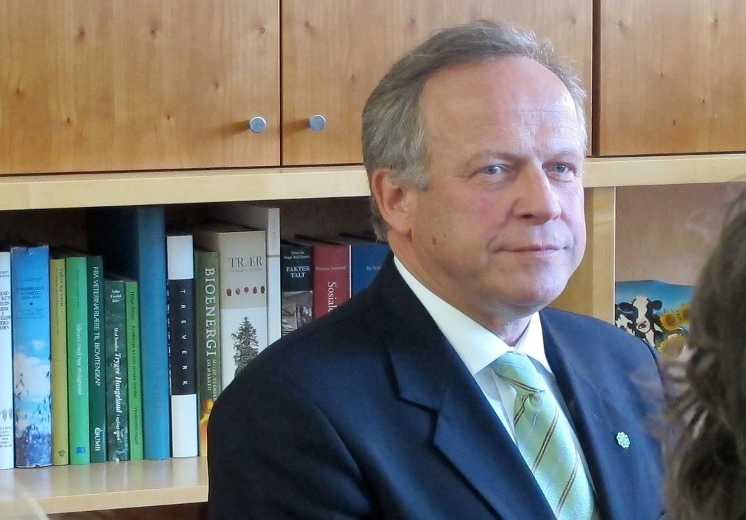 Parlamentarisk leder Lars Peder Brekk i Sp. Foto: Senterpartiet
