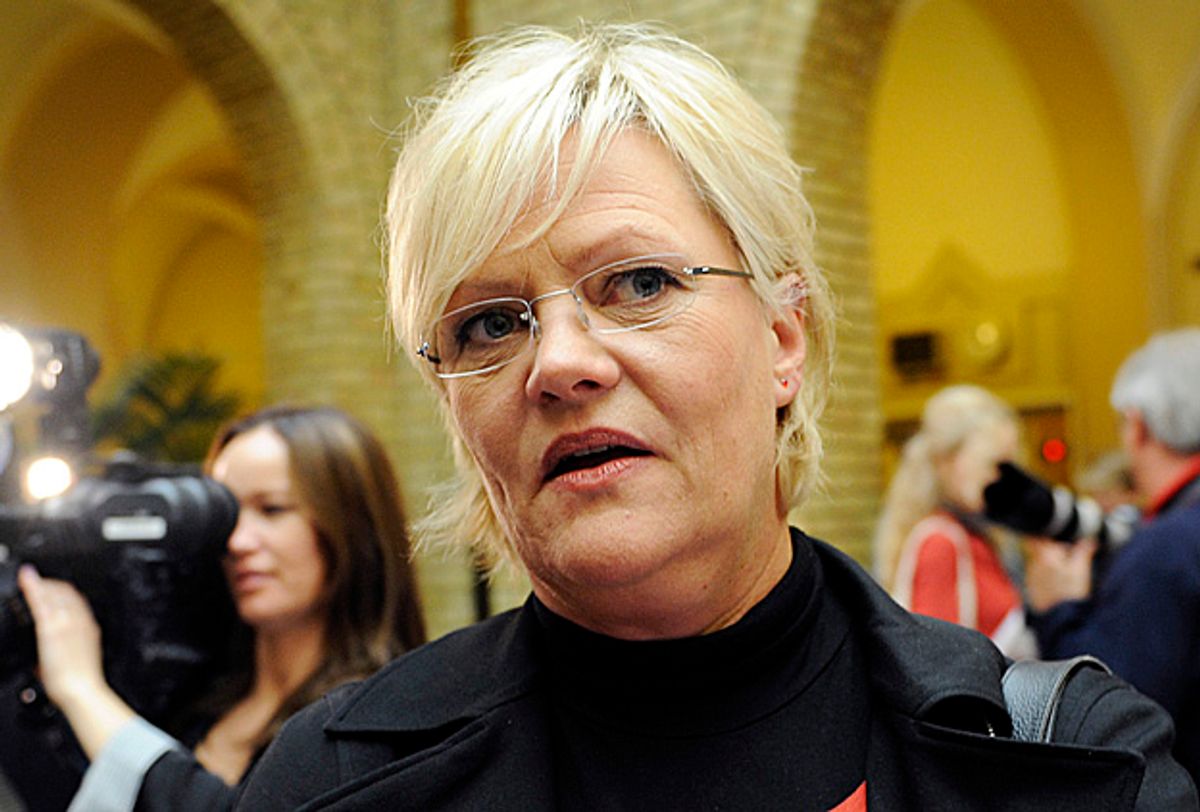 – Dette er for dårlig. 330 kommuner har skrevet under på et manifest mot mobbing. Da forventer jeg at de faktisk gjør det de skal for å følge opp forpliktelsen, sier kunnskapsminister Kristin Halvorsen (SV) til NRK. Foto: Joakim S. Enger