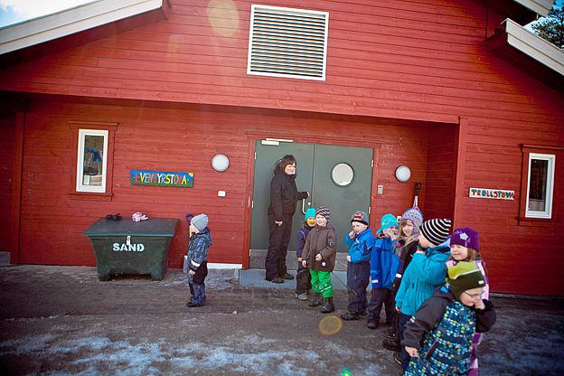 90 prosent av norske barn mellom 1 og 5 år går nå i barnehage, viser de foreløpige Kostra-tallene i dag. Her fra Konsmo barnehage i Audnedal kommune. Foto: Magnus Knutsen Bjørke