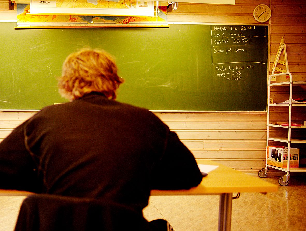 Skolebarometeret viser at det klare forskjeller på hvor mange timer elevene på barneskolen får. Arkivfoto