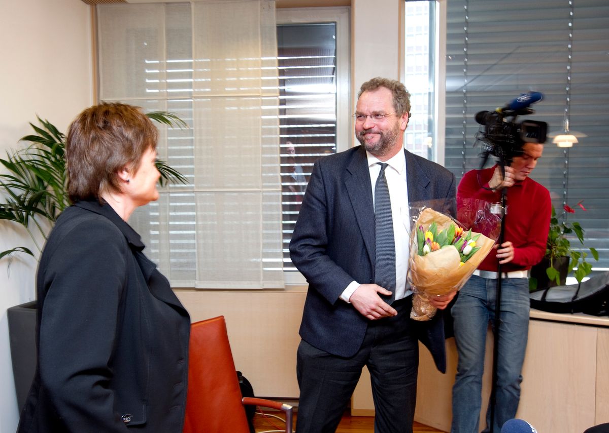 Ei stort flertall av fylkesmennene har en rikspolitisk karriere å se tilbake på, som Lars Sponheim, som ble utnevnt i 2010. Foto: Gorm Kallestad, NTB scanpix