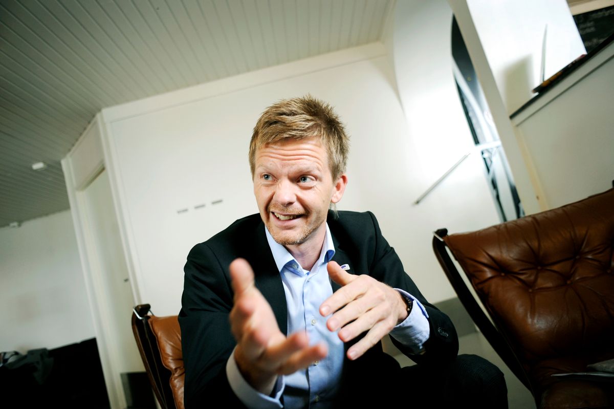 Påtroppende ordfører Tage Pettersen (H) i Moss vil hjelpe Moss fotballklubb økonomisk. Arkivfoto: Joakim S. Enger