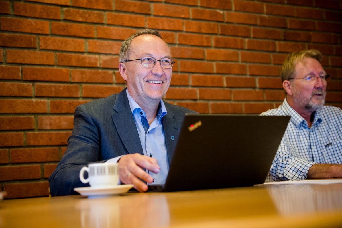 Petter Haugen slutter i Våler i Viken, etter tre år som rådmann. Bildet er tatt ved en tidligere anledning. Foto: Joakim S. Enger