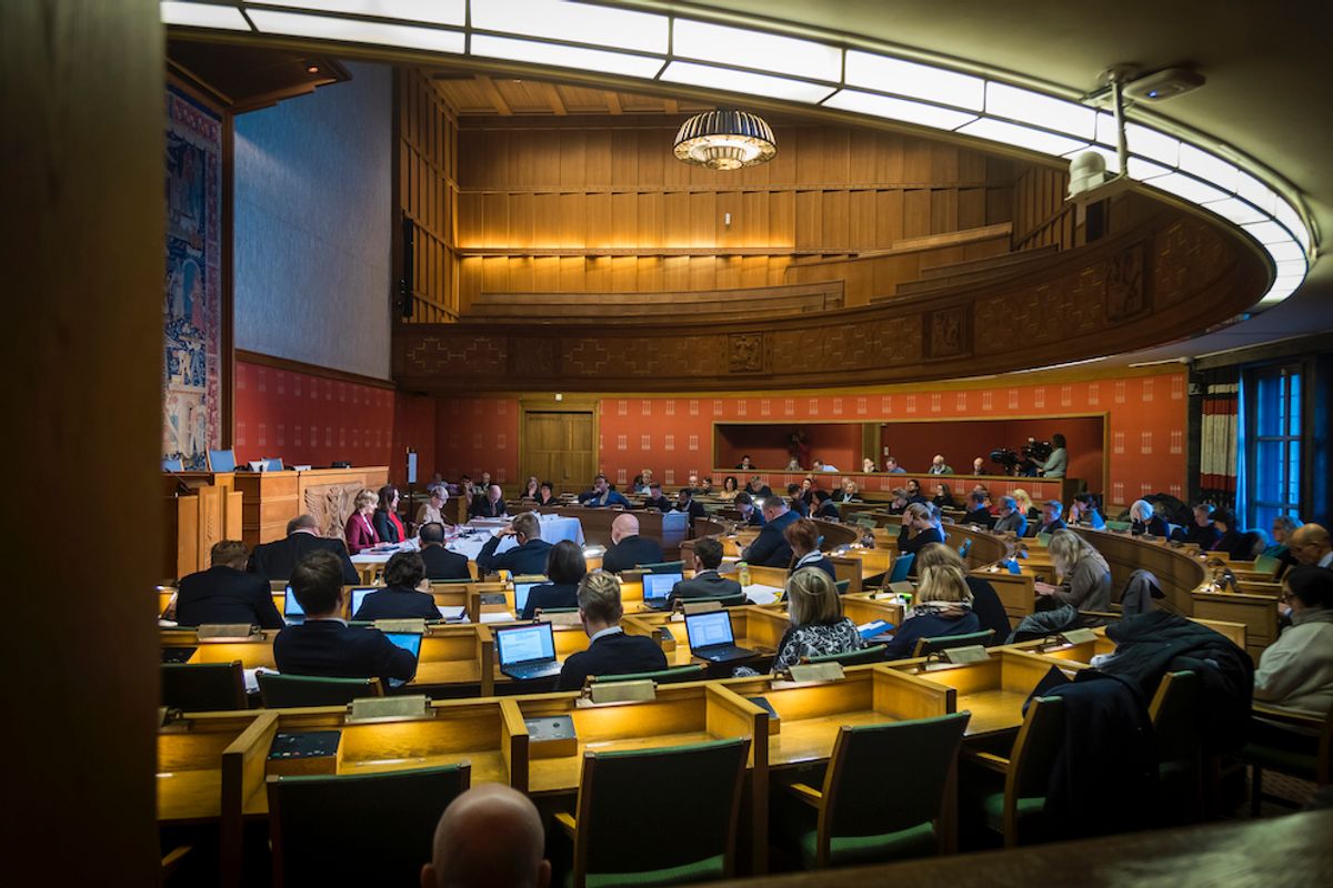 Norges største og mest ressurssterke kommune vil sende et viktig signal til alle landets øvrige kommuner dersom bystyret stemmer igjennom områdereguleringen for Skøyen med en medvirkning som står til stryk, mener Christian Sømme. Foto: Heiko Junge, NTB scanpix