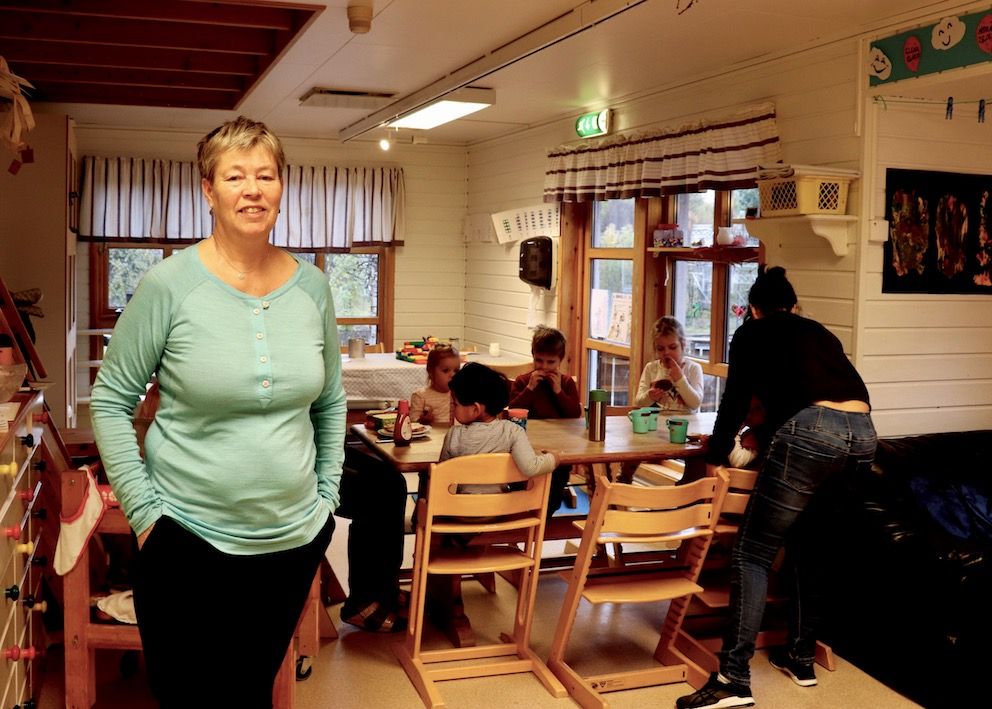Narvik er en av kommunene i landet som har høyest sykefravær. Rallar'n barnehage, der Ragnhild Opdahl er leder, hadde 15 prosent sykefravær i fjor. Nå skal det være på vei ned. Foto: Tone Holmquist