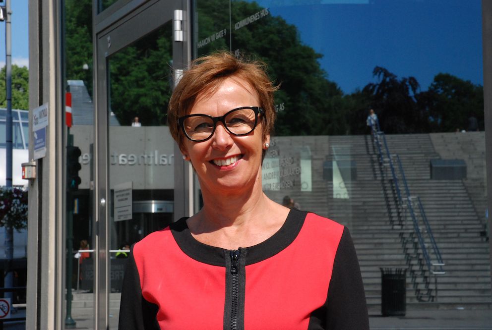 Tone Marie Nybø Solheim er ei av dei kvinnelege rådmennene som blei tilsett i fjor. Ho jobbar i Grimstad. Arkivfoto: Marte Danbolt