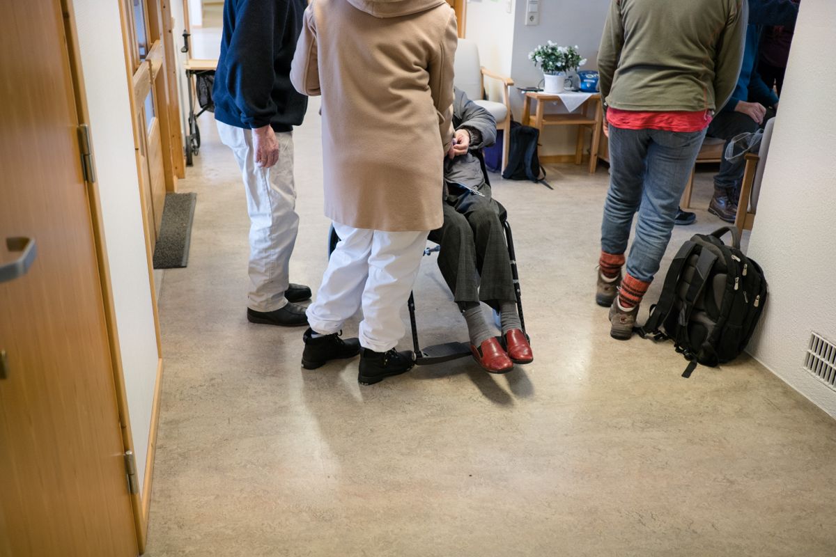 Både den ansatte og en kollega ble smittet av koronavirus, etter at den ansatte ikke ville ta vaksine. Her fra en annen omsorgsbolig i Os kommune.