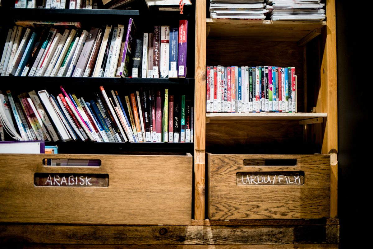 Oslo.  Deichmanske bibliotek på Tøyen.   Foto: Magnus Knutsen Bjørke