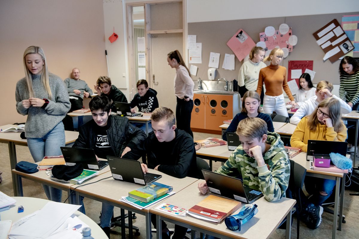 Flere ordførere i smittefrie kommuner i Trøndelag tar til orde for å åpne alle skoletrinnene.Illustrasjonsfoto