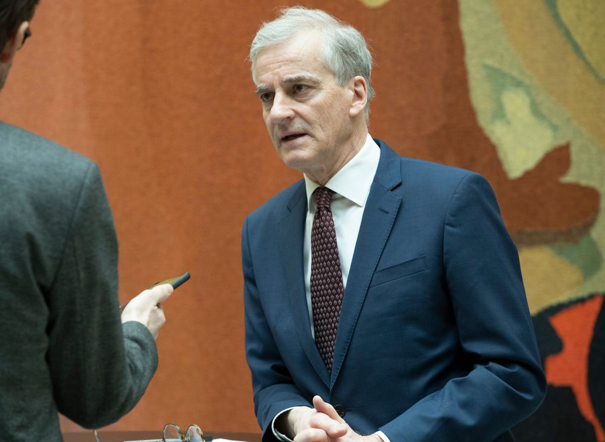 Parlamentarisk leder Jonas Gahr Støre (Ap) leder arbeidet med fullmaktsloven i Stortingets nye koronakomité.