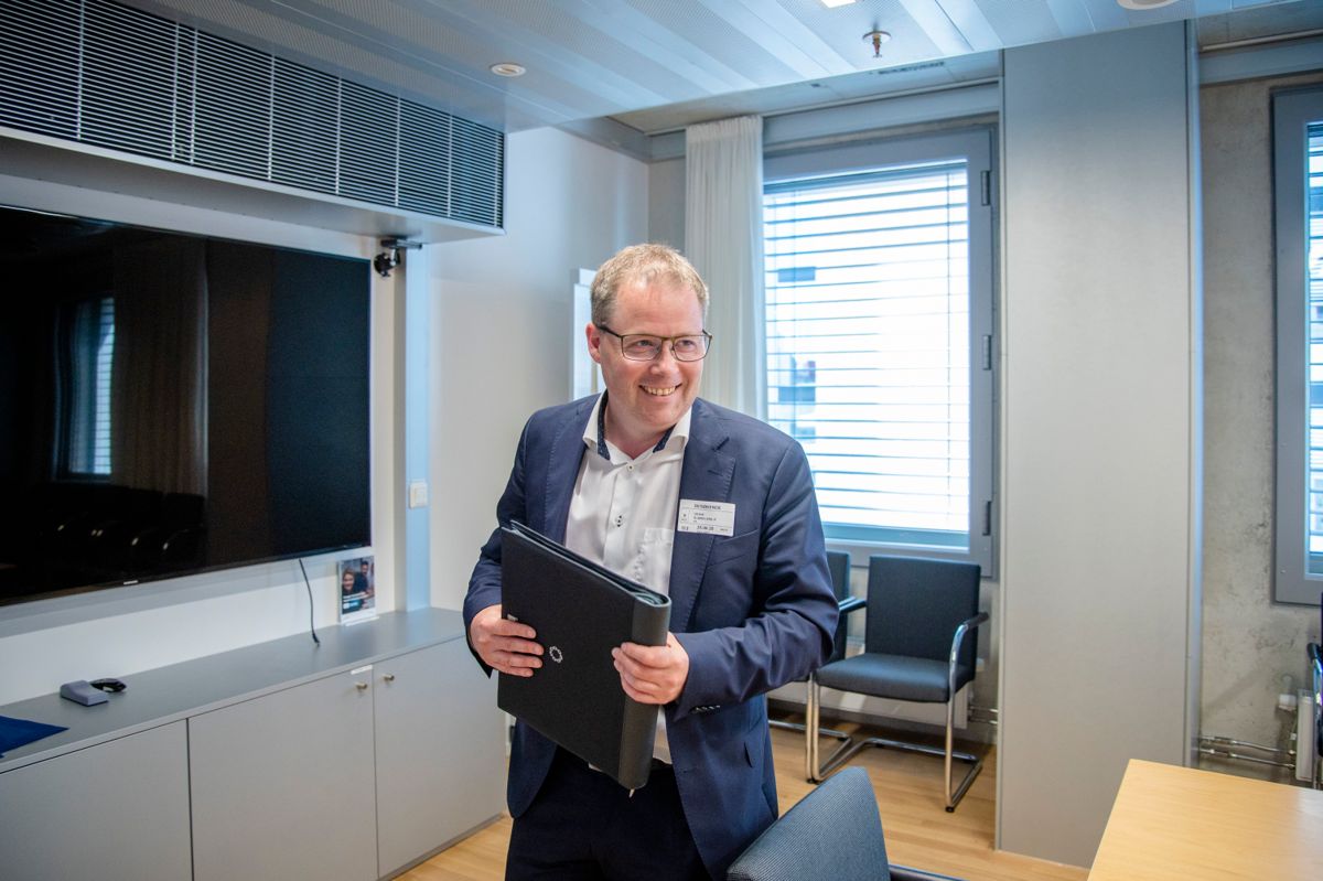 Styreleder Bjørn Arild Gram (Sp) i KS er glad for at det ser ut som at stortingsflertallet vraker regjeringens forslag til e-helselov.