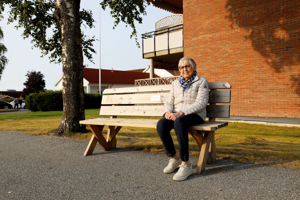 Anne Grete Gjerden (84) i Askim fortalte i Kommunal Rapport om hvor hardt besøksrestriksjonene rammet ektemannen hennes som bor på sykhjem.