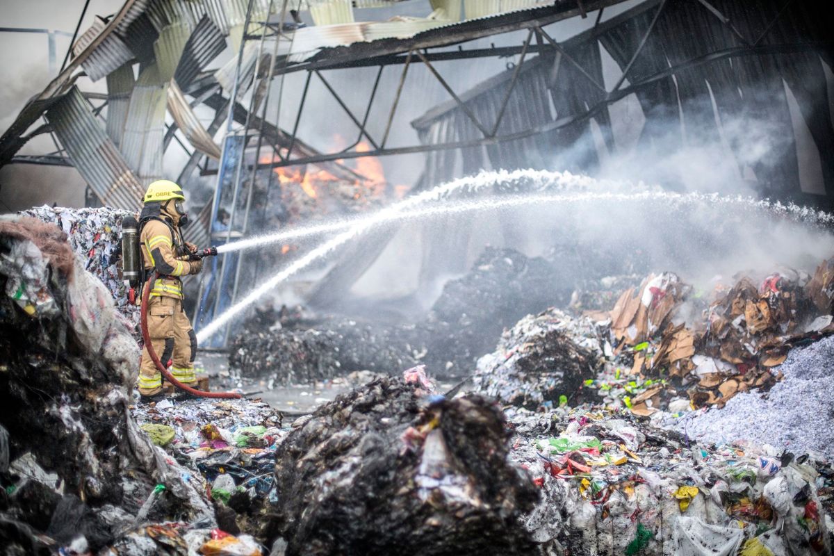 I 2018 ble store deler av anfallsanlegget til Norsk Gjenvinning ødelagt av brann.