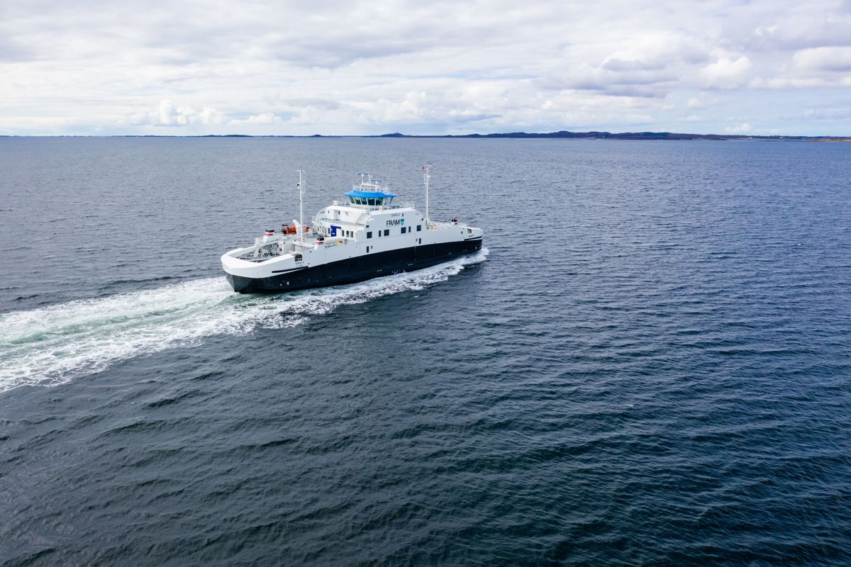 Vestland fylkeskommune får 12 millioner kroner i støtte til elektrifisering av fire hurtigbåter.