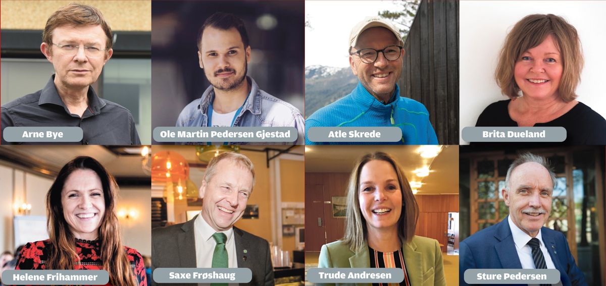 Dette er de åtte kandidatene til Årets kommuneprofil.