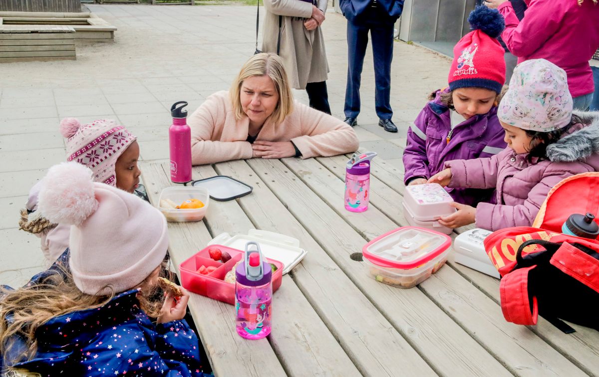 Kunnskaps- og integreringsminister Guri Melby (V) og regjeringen vil innføre en ny vurdering av barnehagebarns norskkunnskaper.