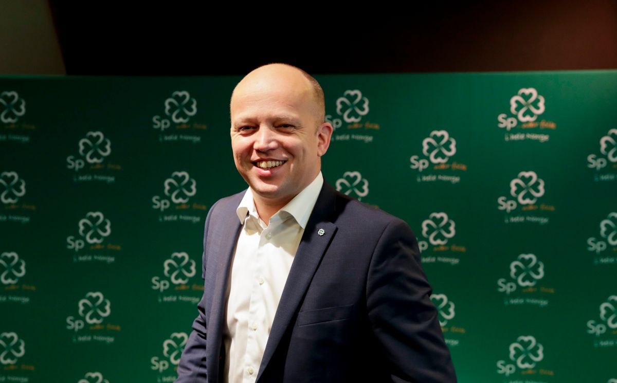 Trygve Slagsvold Vedum, partileder i Senterpartiet, kan være godt fornøyd med desembermålingene til både TV 2 og VG.