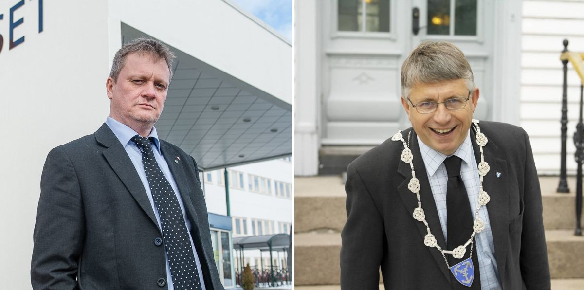 Fylkesordfører Arne Thomassen (H) i Agder (t.h.) er mest fornøyd, mens fylkesordfører Ivar B. Prestbakmo (Sp) i Troms og Finnmark er mest misfornøyd. Men de fleste ordførerne i nye kommuner/fylkeskommuner er sånn passe fornøyde snaut år etter kommune- og regionreformen, viser Kommunal Rapports undersøkelse.