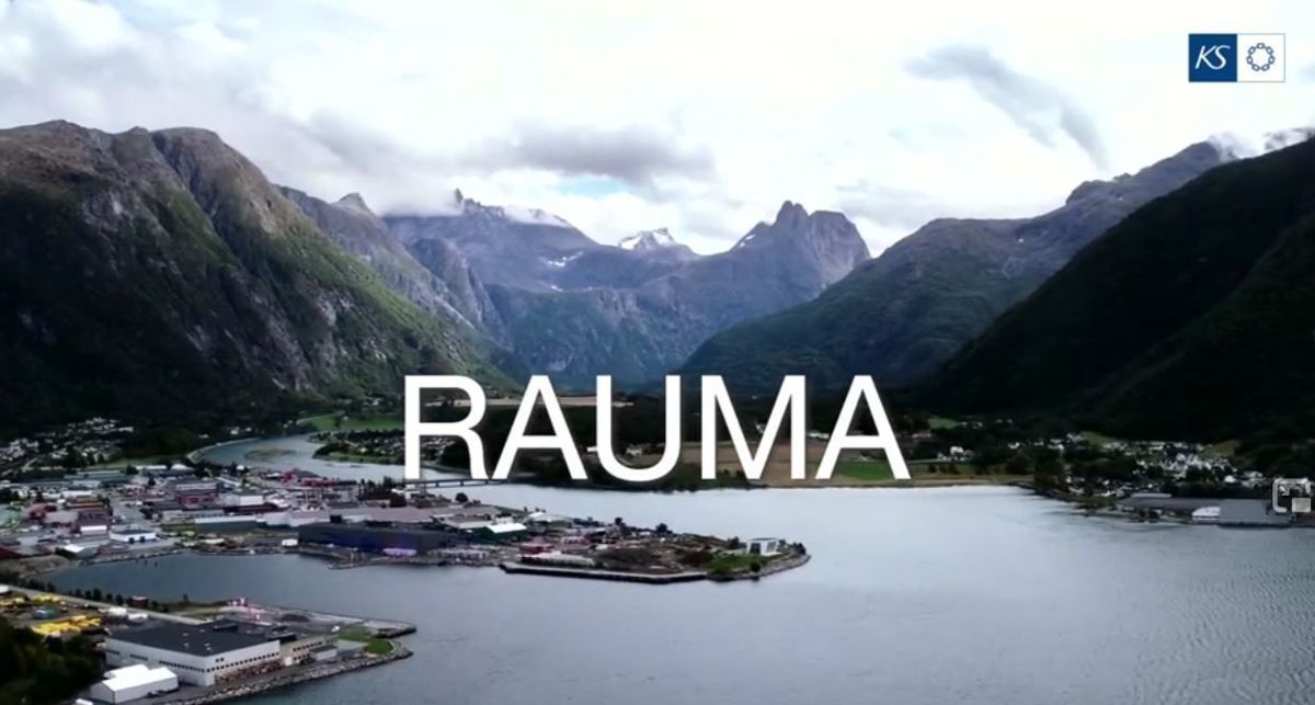 Rauma i Møre og Romsdal er årets næringslivsvert i kategorien kommuner opptil 15.000 innbyggere.