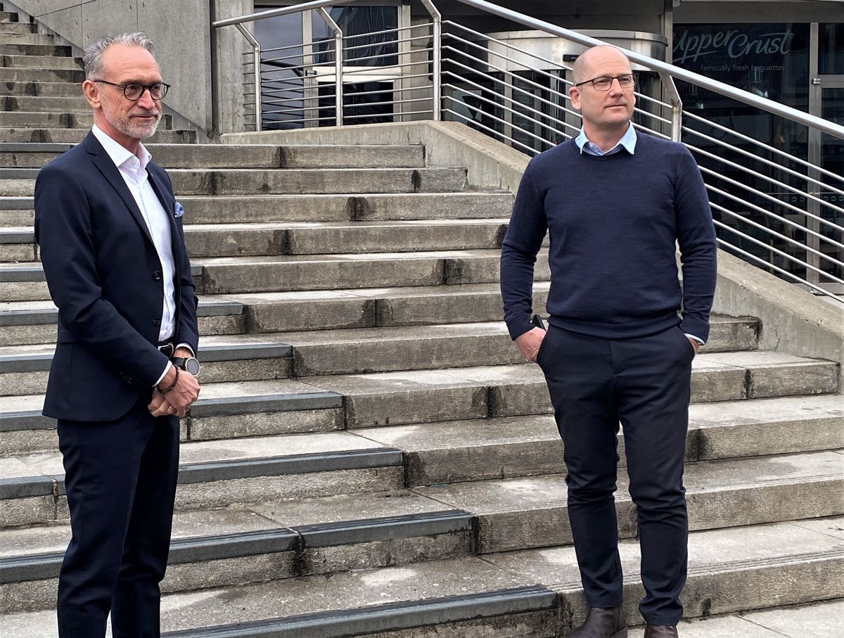 Mye tyder på at avstanden mellom forhandlingsleder Tor Arne Gangsø i KS og forhandlingsleder Steffen Handal i Unio kommune fortsatt er stor.