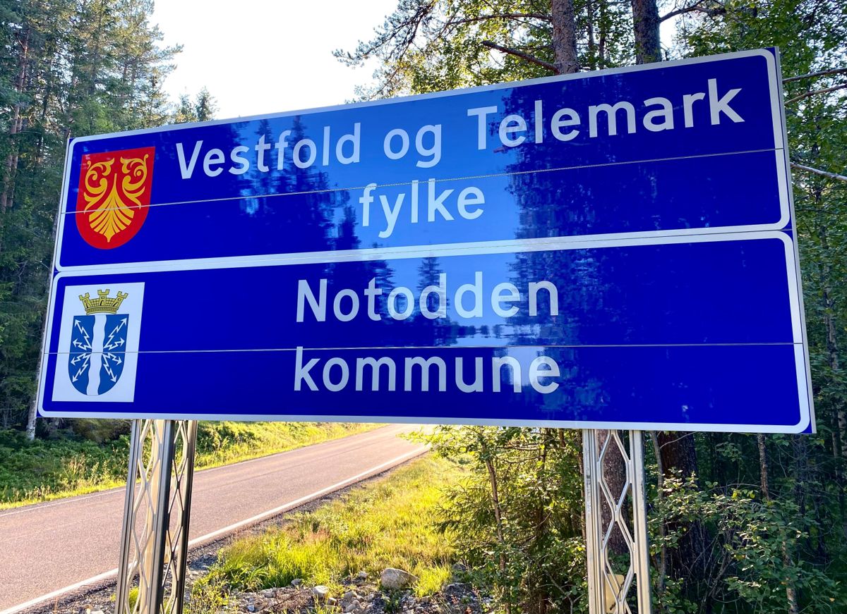 Notodden kommune vil splitte Vestfold og Telemark.