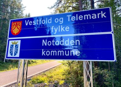 Notodden kommune vil splitte Vestfold og Telemark.