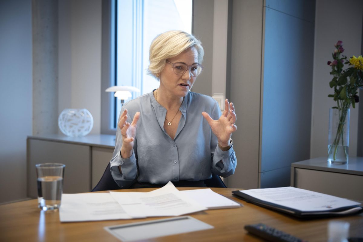 Helse- og omsorgsminister Ingvild Kjerkol (Ap) kaller økningen i fastlegetilskuddet for «historisk».