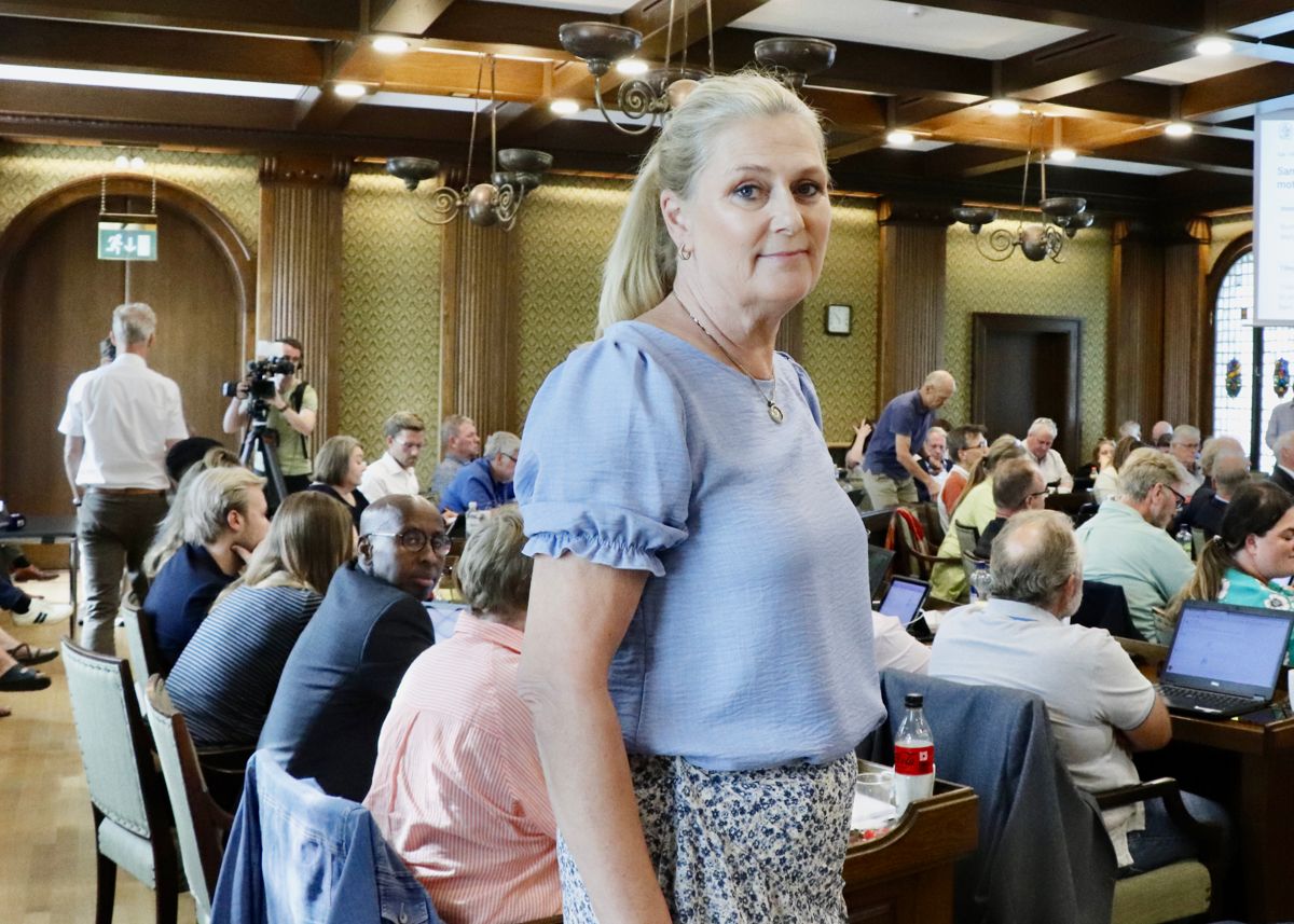 – Alle dere vil skal bli hørt, snakker vi med, sa statsforvalter Gina Lund da hun møtte bystyret i Kristiansand onsdag.