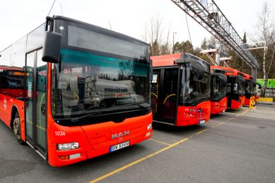 I 2023 vil det bli satt inn totalt 320 nye elbusser i trafikk i Oslo.