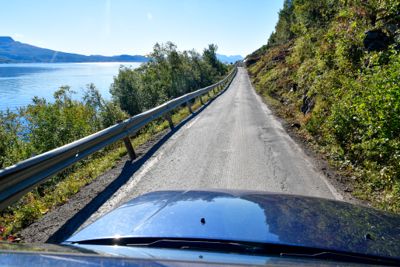 Fylkesvei i Ibestad kommune, Sør-Troms.