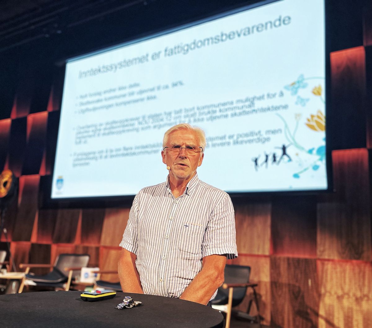 Kommunedirektør Harald Danielsen i Arendal etterlyser mer debatt om forskjeller mellom kommuner i forbindelse med inntektssystemutvalgets utredning.