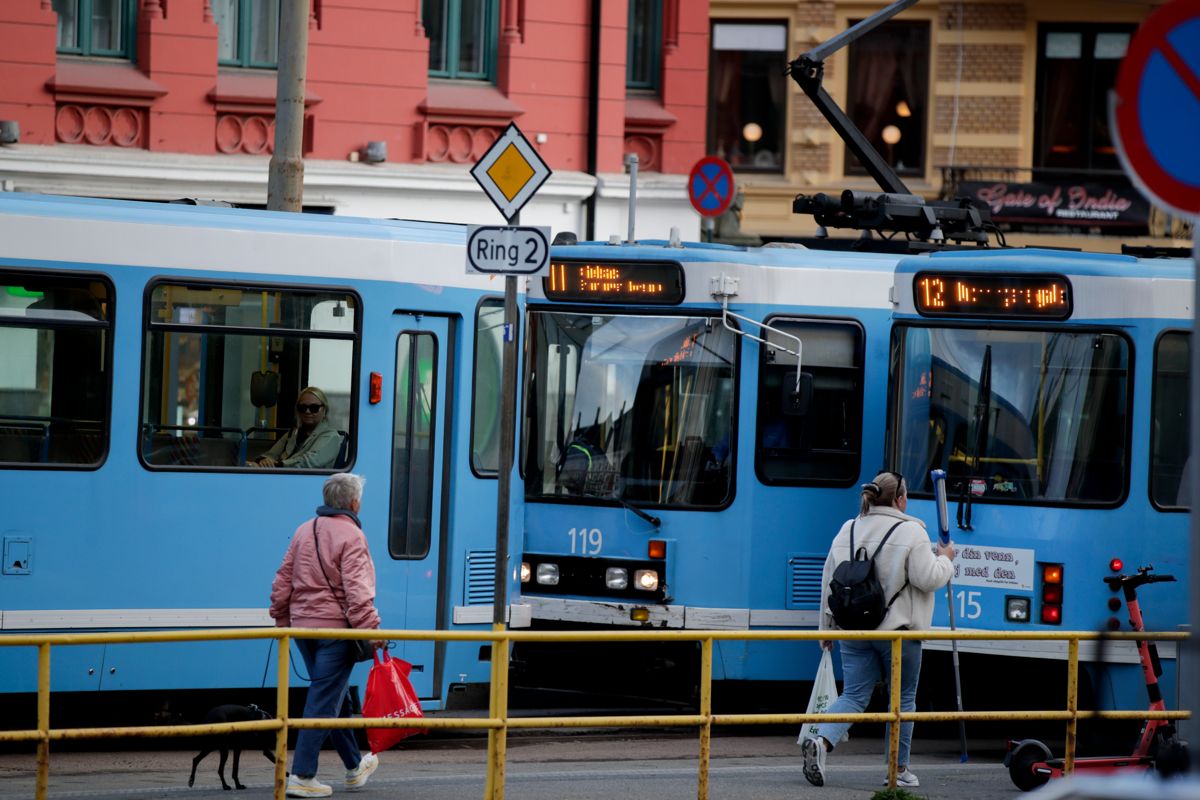 Fordi Viken eier Ruter sammen med Oslo, må Viken godkjenne at Oslo-passasjerene får en egen rabatt. Her fra Majorstua holdeplass i Oslo.