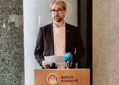 Byrådsleder Roger Valhammer varsler flere tiltak i barnevernstjenesten i Bergen.