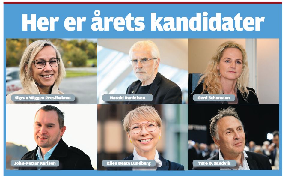 Kandidatene til Årets kommuneprofil 2022