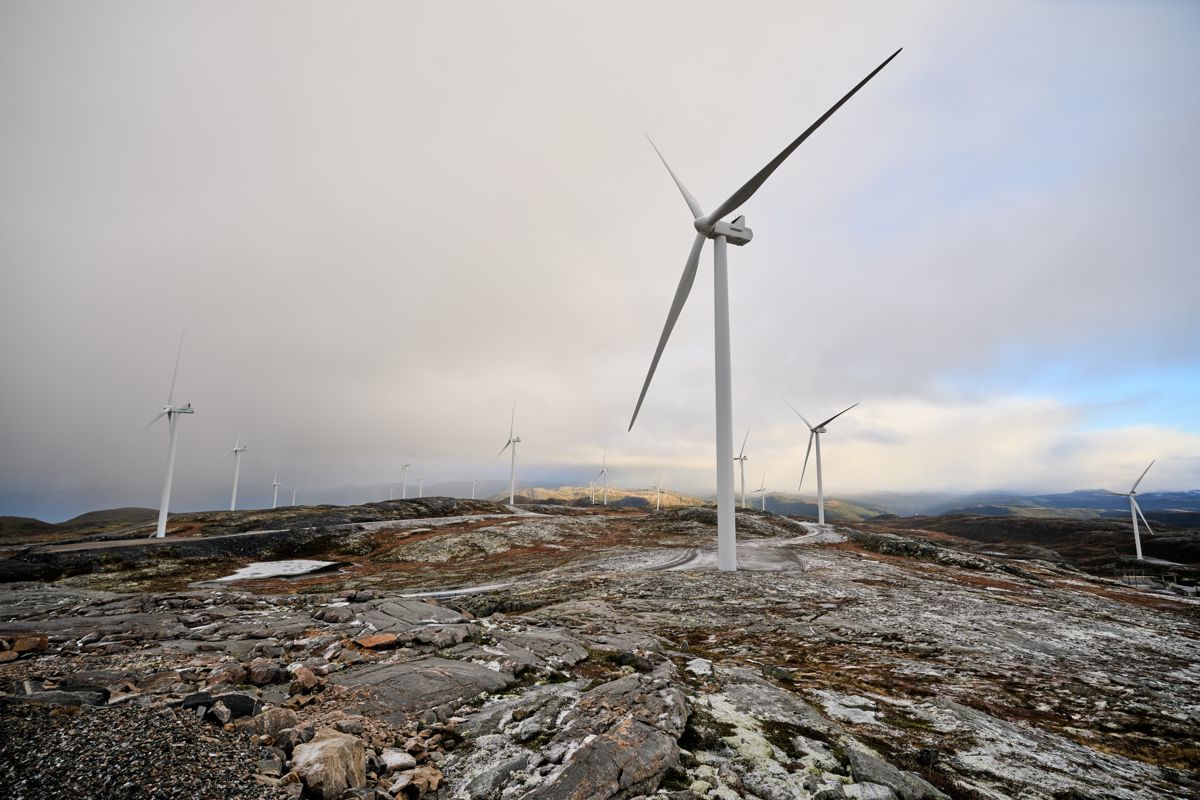 Opposisjonen på Stortinget ber regjeringen sette fart i arbeidet med å avgjøre skjebnen til vindmøllene på Fosenhalvøya.