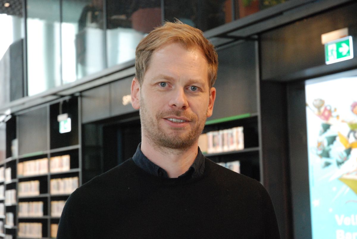 Prosjektleder Trygve Kikut i Bibliotek 24 har sett til Danmark.
