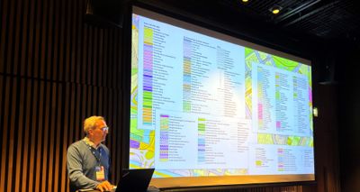 – Slike kart skremmer innbyggere, påpeker administrerende direktør i Geodata Espen Kristiansen på ekommunekonferansen.