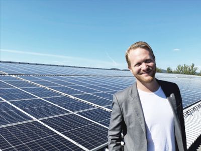 – Solkraft blir svært viktig for Vestfold og Telemark. Vi trenger mye fornybar energi, sier hovedutvalgsleder Ådne Naper (SV).