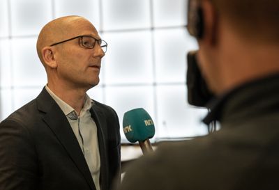 Steffen Handal (Unio) og Utdanningsforbundet fra forhandlingsstart i 2023.