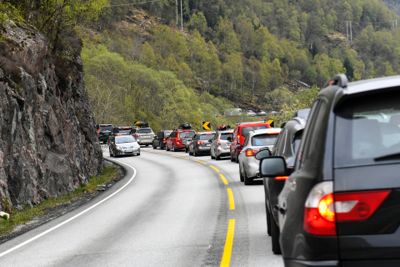 E16 ved Vaksdal er blant landets mest rasutsatte veistrekninger.