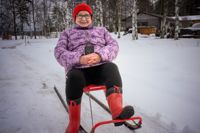 Lea Koukku bor i det sista huset närmast ryska gränsen i Tohmajärvi, Norra Karelen.
