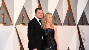Leonardo DiCaprio och Kate Winslet innehar huvudrollerna i filmen ”Titanic” från 1997. Arkivbild.