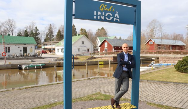 Ingås nya förvaltningsdirektör Johan Nilsson är bosatt i Ingå. 