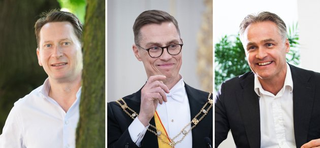 John Lindfors och Kurt Björklund gav tillsammans 200 000 euro till Alexander Stubbs presidentvalskampanj, enligt redovisningen till Statens revisionsverk.