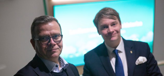 Bland annat kärnkraften var på agendan när statsminister Petteri Orpo och Otto Andersson möttes i Lovisa i måndags.