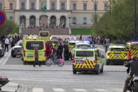 Polisen har gripit en knivbeväpnad man i Oslo.